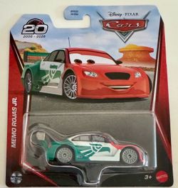 Disney Pixar Cars 20th Anniversary Memo Rojas Jr. 2026 NEW