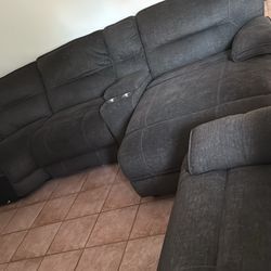 Couch Recliner Set