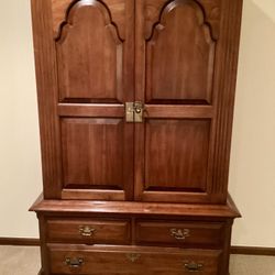 Pennsylvania House Solid Cherry Armoire- $300