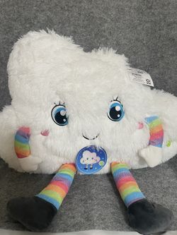 Cloud, Plush Toy With Rainbow Legs