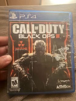 Call of Duty Black Ops III PS4 Game
