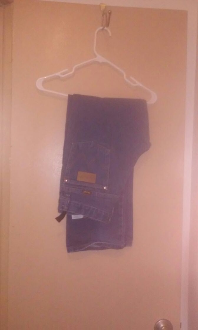 Wrangler jeans.