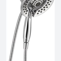 Delta Faucet 5-Spray Touch-Clean Inition 2-in-1 Dual Hand Held Shower Head with Hose, Chrome 58569-PK (1,158) ADDITIONAL INFORMATION NUMBER OF SPRAY S