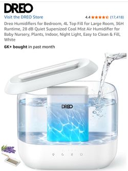 Like new Dreo strong cold humidifier $25 ($40 on Amazon)