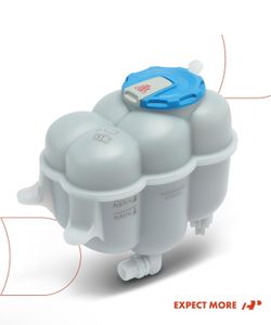 Engine Coolant Overflow Recovery Expansion Tank with Cap Compatible with Audi Q7 2017-2022