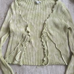 American Eagle Front Tie Shirt