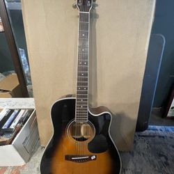 Yamaha Acoustic Electric FG-441 CE TBS Guitar