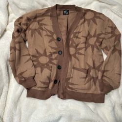 Steady Hands Brown Sun Cardigan