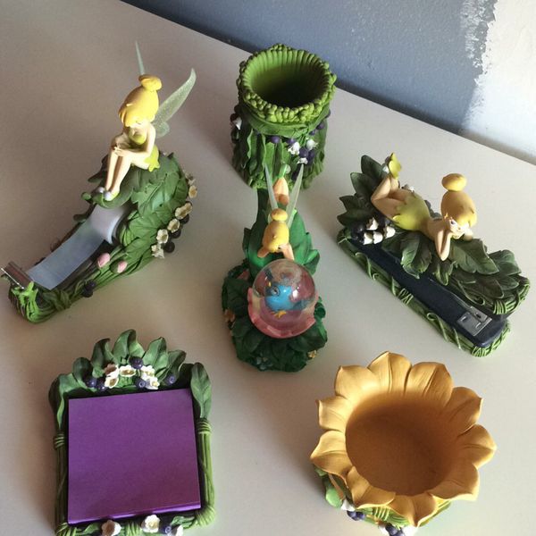 Rare 5pc Tinkerbell Desk Set For Sale In San Jose Ca Offerup