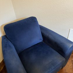 Blue Accent Chair