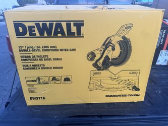 Dewalt Compound Miter Saw 