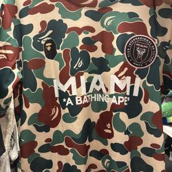 Bape soccer jersey