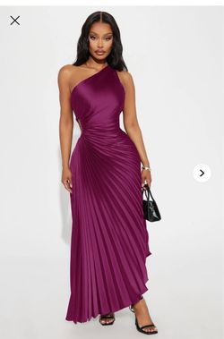 Fashion Nova One Shoulder Dress – Size L