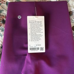 Purple Lululemon Leggings 