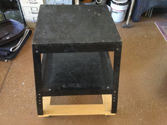 Tool stand on wheels 2 shelves