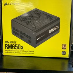 CORSAIR - RMx Series RM650x 80 PLUS Gold Fully Modular ATX Power Supply - Black