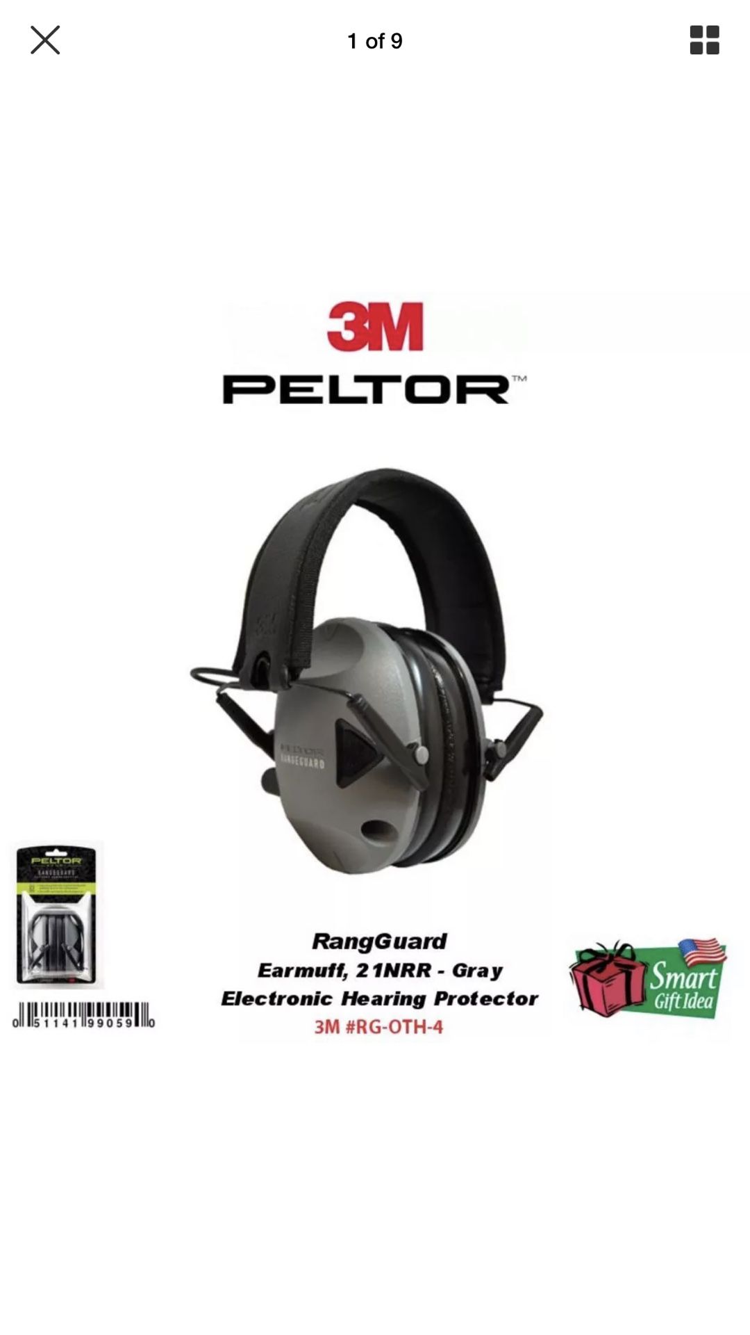 Peltor Sport RangeGuard Electronic Hearing Protector RG-OTH-4 - 2