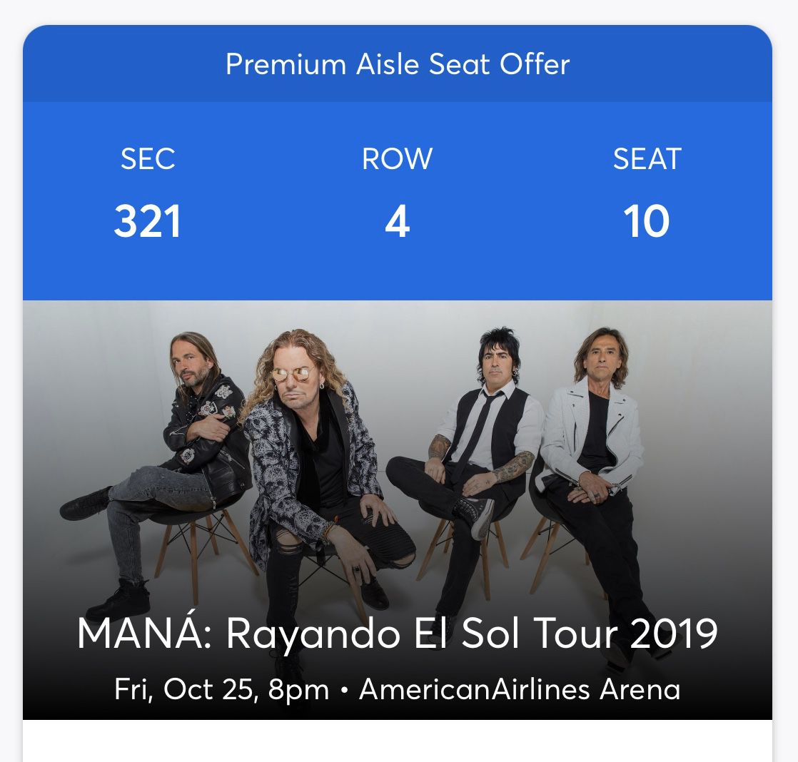 Mana - Rayando el Sol Concert Tickets