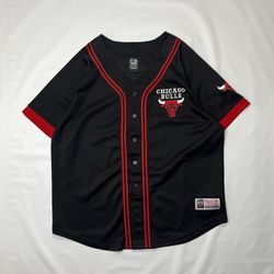 Chicago Bulls Baseball Jersey