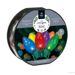 Members Mark 50 Count LED C9 Lights Brand New 