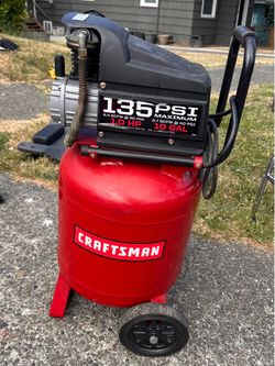 Craftsman Air Compressor 10gal 135psi