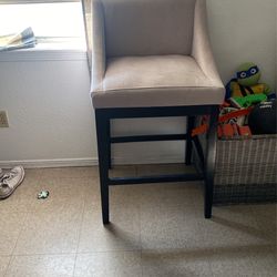 Beige High Chair