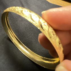 Gold Plated Bangle