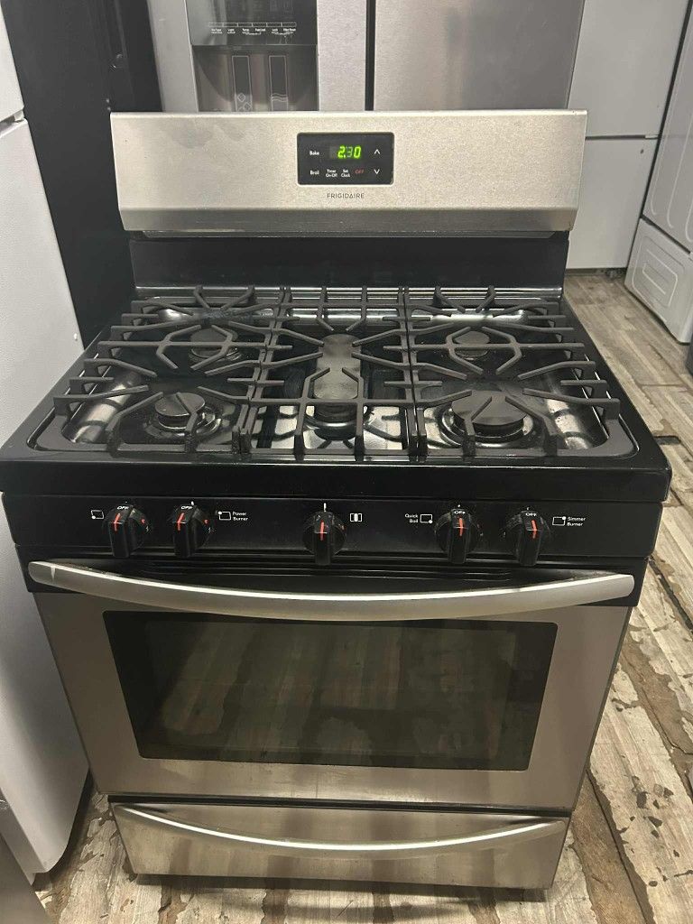 Frigidaire Gas Stove Stainless Steel 