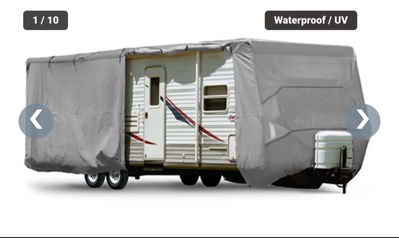 RV, Toy hauler, Trailer COVER