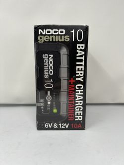 NOCO GENIUS10 10A 6V/12V Smart Battery Charger Automatic Maintainer, Trickle Charger & Desulfator