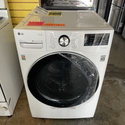 New LG ThinQ Front Load Washer 5.0 Cubic Feet