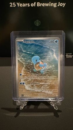 Pokemon card - Squirtle 151