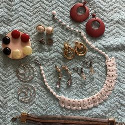 Lot Of Mostly Vintage Jewelry