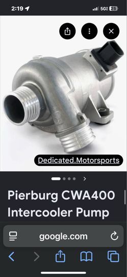 Intercooler pump