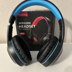  New! Rydohi Wireless Headphones Black And Blue