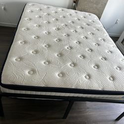 Queen Mattress & Bed frame 