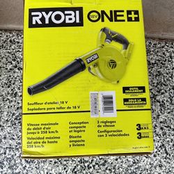 BLOWER RYOBI 18V TOOL ONLY 
