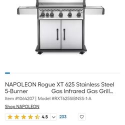 Napoleon rogue xt 625 Stainless Steel Gas Grill