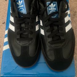 adidas of samba black and white