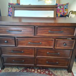 DRESSERS (3) w/VANITY MIRRORS