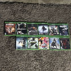 XBOX ONE GAMES BUNDLE