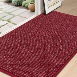 BEQHAUSE Dirt Trapper Door Mat 36" x 60", Non-Slip Washable Doormats Entrance Mat, Dirt Resistant and Absorbent Welcome Mat, Low Profile Floor Mats fo