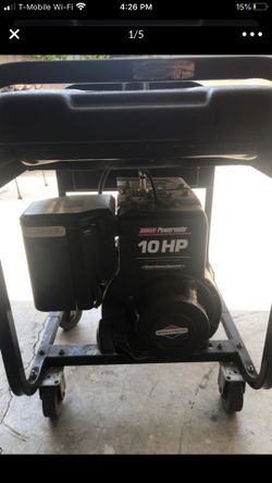 Coleman powerbase portable generator 5000