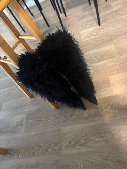 Black fury heels