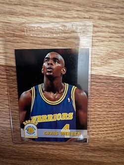 Chris Webber 1993-94 NBA Hoops Rookie Card – Golden State Warriors