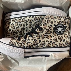 Leopard Print Platform Converse