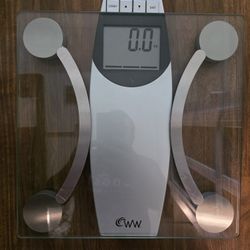 Weight Watchers Scales by Conair Bathroom Scale for Body Weight, Digital Scale, Glass Body Scale
