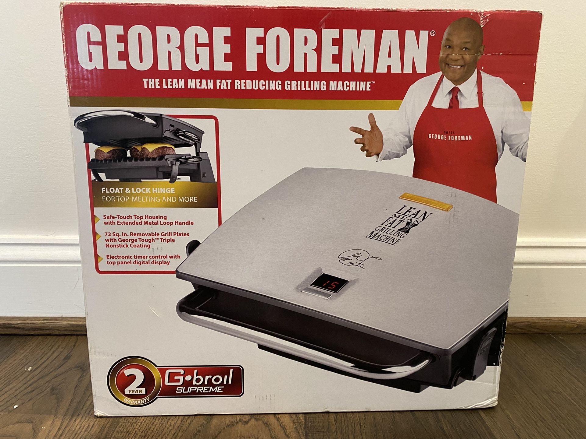 George Foreman Grill, Still In Box