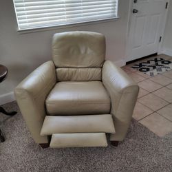 All Leather Recliner 