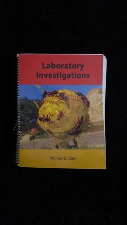 Laboratory investigations by Michael B Clark